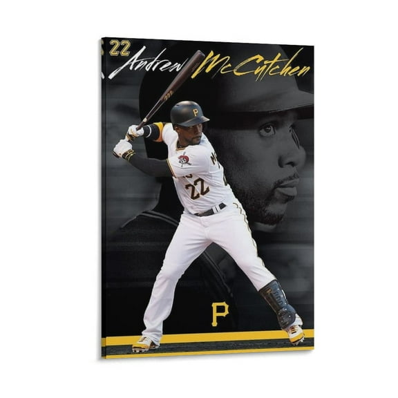 Andrew Mccutchen Baseball Poster Home Decor Poster Wall Art Hanging Picture Print Bedroom Decorative Painting Posters Room Aesthetic 24x36inch(60x90cm)