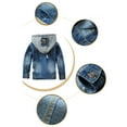 thumbnail image 6 of FINALGANG Boys Jean Jacket Warm Patchwork Long Sleeve Hooded Zip Up Denim Coat With Pockets Boys Versatile Climbing Hiking Cycling Jacket,Blue,100, 6 of 9