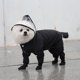 thumbnail image 2 of Mascota impermeable con capucha lluvia desgaste ligero transpirable ajustable mascota mackintosh traje (negro, s) brillar Electrónica, 2 of 3