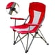 thumbnail image 3 of Silla de campamento portátil silla de campamento plegable de tela de Oxford silla de campamento de pesca al aire libre estante de Copa picnic rojo, 3 of 10