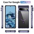 thumbnail image 3 of ELEHOLD Case for Google Pixel 9 Pro XL, Magnetic Slim Shockproof Protective Case Cover,Purple, 3 of 8