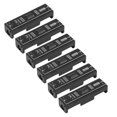 thumbnail image 3 of Probador de batería portátil preciso, 6 uds., 4 luces indicadoras, probador de energía de batería para AA AAA, 3 of 8
