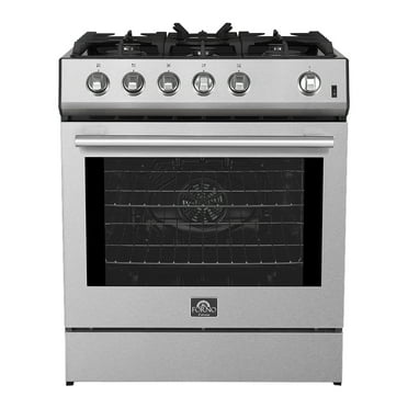 Forno Leonardo 30" Stainless Steel Gas Range