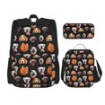 thumbnail image 1 of Balery Different Breeds Of Dogs Mochila Escolar 3 en 1 para Niños - Mochila Resistente con Lonchera Térmica y Estuche - Mochila Escolar para Niños y Niñas, 1 of 7