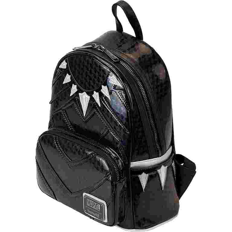 【Loungefly】MARVEL ブラックパンサー ミニ バックパック Marvel Black Panther Metallic Cosplay Mini Backpack by