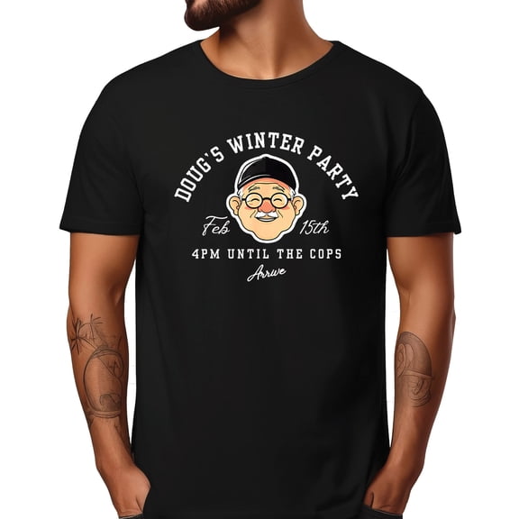Dougs Winter Party February 15 T-Shirt
