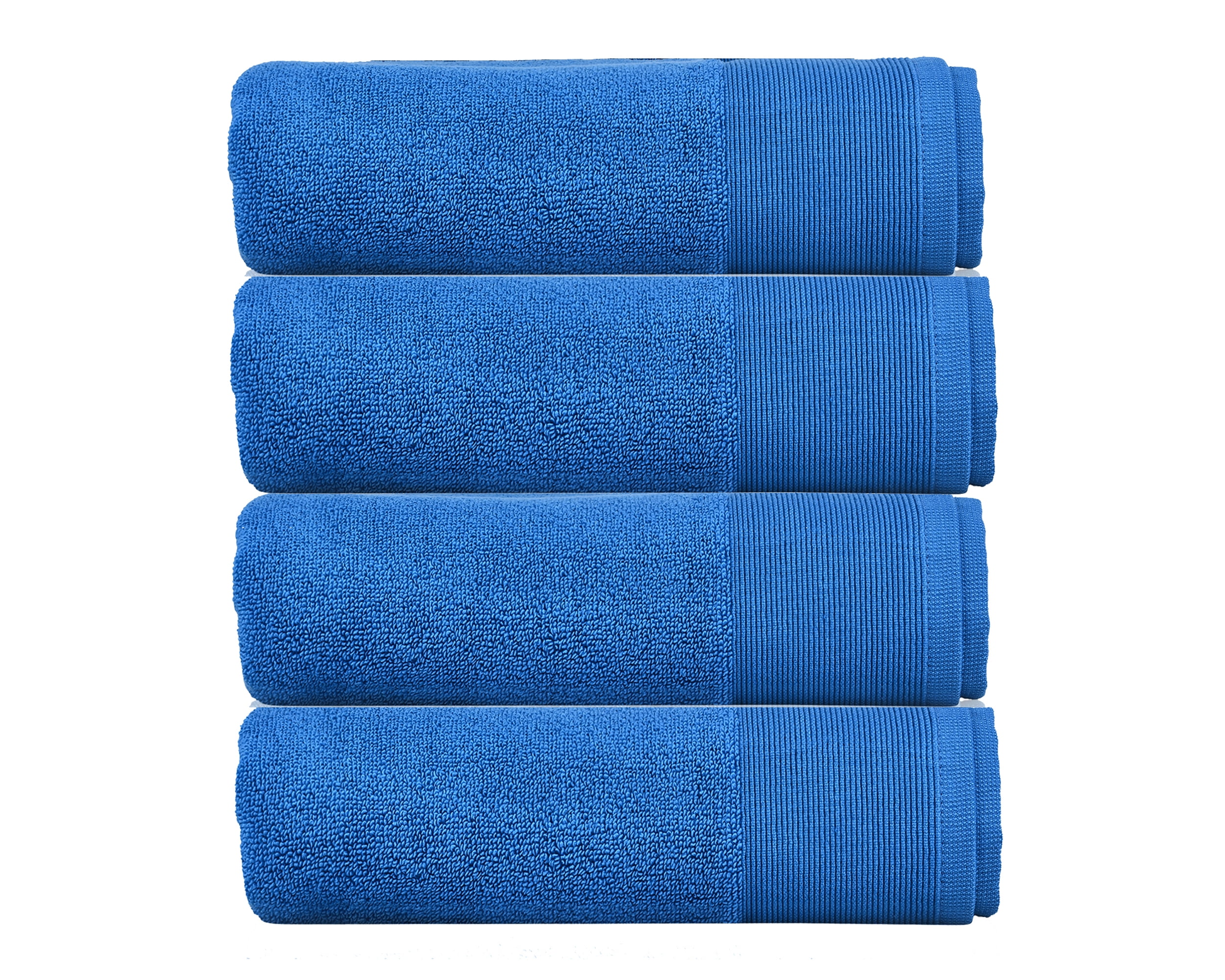 Details about   Set of 6 Large Bath Towel Sheets 100% Cotton 27"x55" 500 GSM Highly Absorbent 