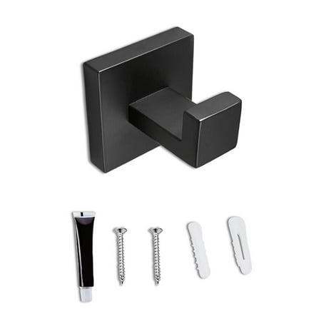 

TureClos Bathroom Hook Stainless Hanger Wall-mounted Hooks Storage Drilling-free Household Livingroom Rack Accessories