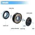thumbnail image 5 of AC Compressor Clutch Set Replace for Chevrolet Silverado 3500HD 8CYL 6.6L 2015-2020, 5 of 6