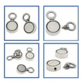 thumbnail image 4 of Double Sided Fishing Magnet Combined Pulling Force Super Strong pulling force hook Round Hook Deep Sea Fishing Tool, 4 of 6