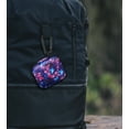 thumbnail image 6 of WIRESTER Portable EVA Small Earbuds Carrying Case Storage Bag Organizer with Carabiners for Earphones, Earbuds, Earpieces, SD Memory Card, Camera Chips - Purple Nebula Galaxy, 6 of 7