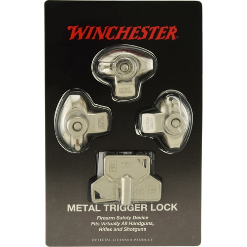 Winchester 3 Pack Metal Trigger Locks Keyed Alike