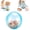 Blue Mouse, variant on Self-Rolling Interactive Cat Ball Realistic Animal Automatic Moving Rolling Cat Ball 360° Rolling Spin Moving Cat Ball Fun Indoor Interactive Pet Ball for Cats Chasing (RL Pink,Mouse)