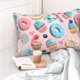 thumbnail image 4 of Fotbe Cupcakes and Donuts Funda de Almohada Decorativa Estilo Occidental, Lujo en Algodón, Fundas para Almohadas King, Cojín Estampado para Decoración del Hogar-14"x20", 4 of 6
