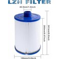 thumbnail image 2 of 2-pack filter cartridges for Jacuzzi, spa bath, Unicel 6CH-940, 2 of 5