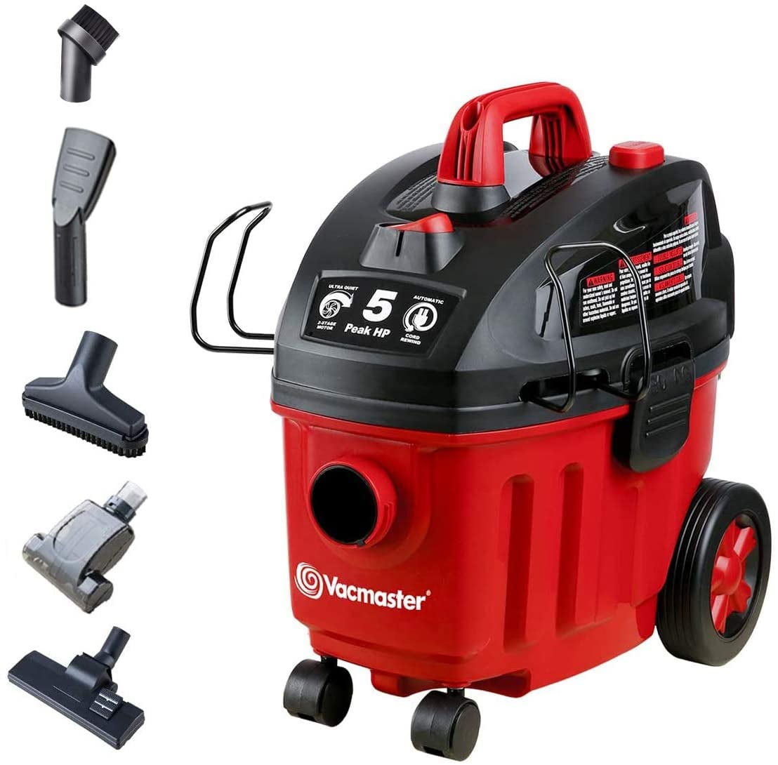 4 Gallon 5 Peak HP Wet Dry Shop Vacuum 