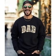 thumbnail image 3 of Camo Dad Sweatshirt for Men Hunting Sweatshirt for Father Military Camouflage Crewneck Black Sweatshirt Adult Large, 3 of 5