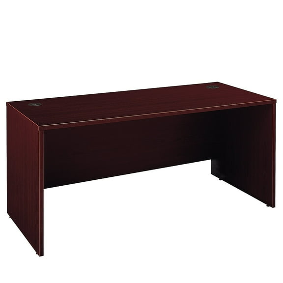 Bush Manager's Desk Shell 66"x29-3/8"x29-7/8" Mahogany WC36742