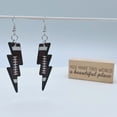 thumbnail image 6 of Football Earrings for Women - Football Jewelry Women Dangle - Football Mom Earrings (Football), 6 of 8