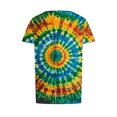 thumbnail image 7 of Womens Tie-Dye T Shirts Summer Fashion Tunic Tops for Leggings Colorful Round Neck Short Sleeve Tee, 7 of 7