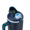 thumbnail image 4 of Owala FreeSip Tumbler de 40oz (1.18L) con Asa, Acero Inoxidable, Térmico antiderrame, Color Sea Captain, 4 of 5