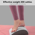 thumbnail image 2 of Neck And Back Stretcher Portable Neck Support Relaxer Multifunctional Bump And Curve Design Lumbar Traction Stretcher Relieve Chronic Neck Pain Lumbar Discomfort Fatigue Acupoint Stimulation, 2 of 6