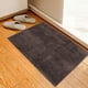 thumbnail image 5 of Alfombra de piso, alfombra de protección de piso antideslizante para puerta de cocina de hogar marrón, diseño aerodinámico, 5 of 8