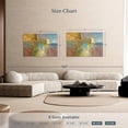 thumbnail image 4 of Elephant Stock Atypical Reflections Wall Art - Horizontal Canvas Wall Art - Living Room Wall Decor - Abstract Canvas - Brown And Orange Decor By Victoria Jackson - 48" x 32", 4 of 8