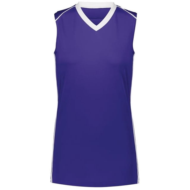 Maillot Rover pour Femmes, Violet & Blanc - Moyen