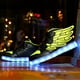 thumbnail image 2 of Zapatillas deportivas con luces LED REDARER para niño: zapatillas altas luminosas recargables por USB de 7 colores, para tallas de 2,5 a 3 años, 2 of 5