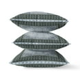 thumbnail image 2 of Window Wreath Palace Throw Pillow with Removable Cover in Gray Green Pink 18x18, 2 of 4