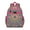 Rose-red-16, variant on Cute Lemon-Themed School Backpack for Student Vintage Floral Fruit Pattern with Yellow Lemons Adjustable Chest Strap and Spacious Interior