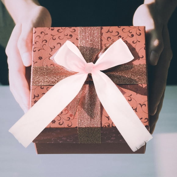 SHOWERORO De Flores De Poliéster Rosa Para Envolver Cajas Y Decorar Ramilletes