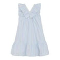 thumbnail image 2 of Minymo Robe en Seersucker à Manches Courtes - Bleu Wan (2 Ans), 2 of 3