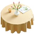 thumbnail image 1 of Nappes Imperméables en Microfibre, Nappes Rondes pour Tissus d'Extérieur et d'Intérieur, 1 of 5