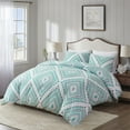 thumbnail image 2 of JML Queen Size Duvet Cover Set 3 Piece-Printed Microfiber Comforter Cover with Zipper Closure, 2 of 7