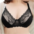 thumbnail image 2 of Wycnly Bras for Women,Womens Full Figure Bras,Plus Size Lace Bras for Women Comfort Lightly Lined Full Coverage Underwire Underwear Ladies Elder Pluh up Tshirt Bras, 2 of 6