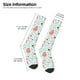 thumbnail image 2 of Fotbe Cute Flamingo Calcetas Divertidas Estampadas para Hombre y Mujer, Calcetas de Algodón hasta la Rodilla para Caminar, Correr, Enfermería y Embarazo, 2 of 6