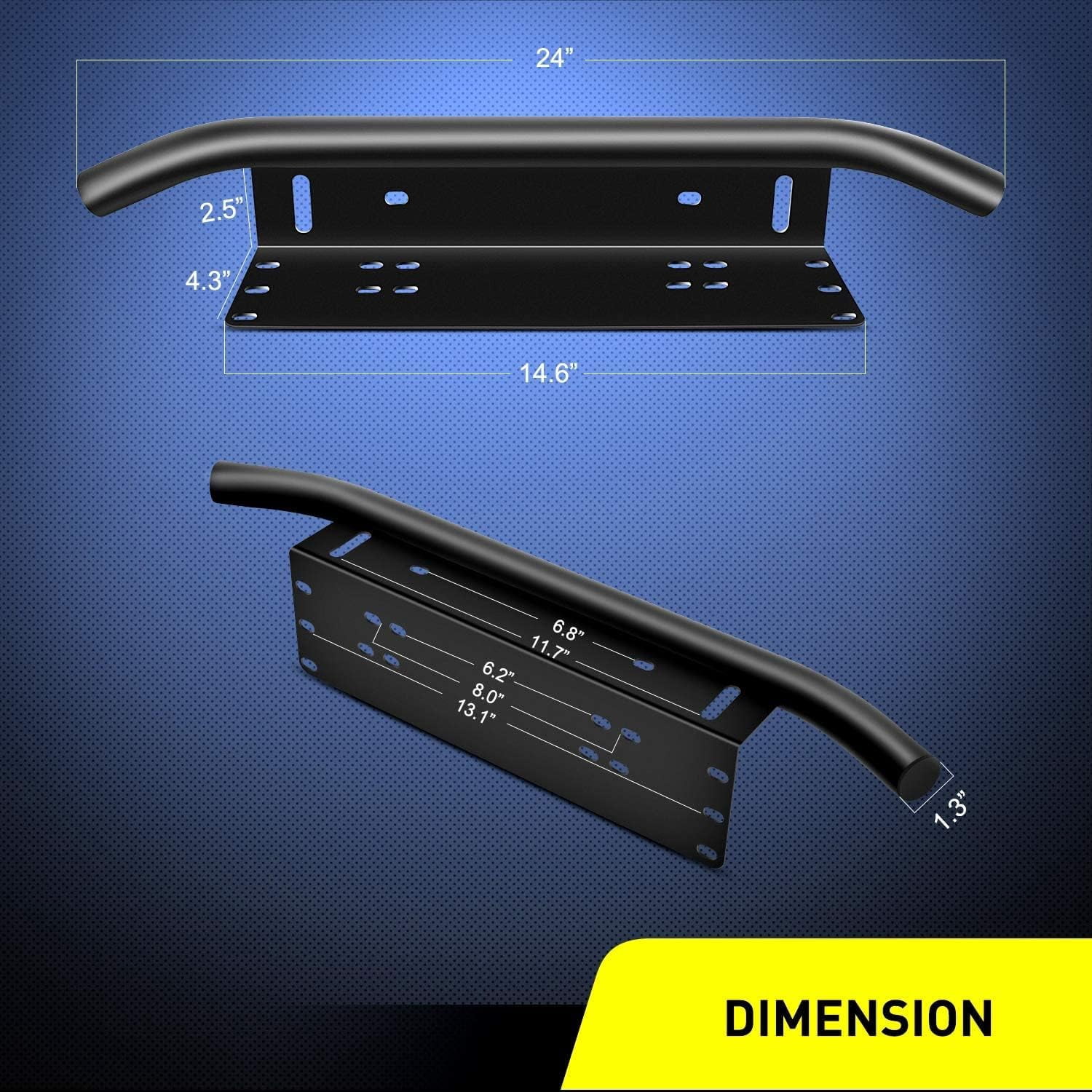 Nilight 20 Inch 126W LED Light Bar Off Road Spot Flood Combo with Mounting Bracket & Wiring Kit for Auto Truck SUV ATV 4x4