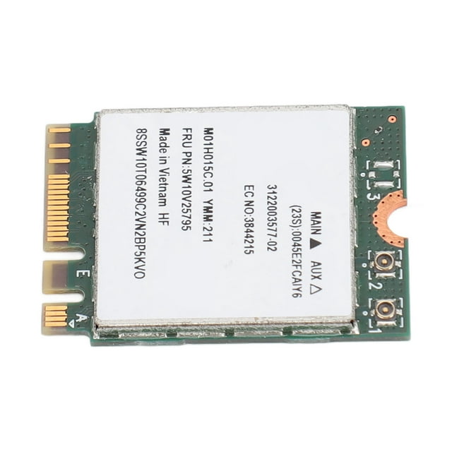 Tarjeta De Red WiFi, 867Mbps Tarjeta De Red Inalámbrica NGFF Fácil De Instalar 2,4GHZ 5GHZ Banda Dual RTL8822CE Para PC