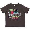 thumbnail image 3 of Inktastic My Daddy Did It and He Did It for Me with Graduation Cap Boys Toddler T-Shirt, 3 of 5