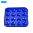 thumbnail image 3 of Unique Bargains Pool Ball Tray Billiard Ball Holder Snooker Storage Tray Pool Table 16 Balls, Blue 2 Pack, 3 of 4