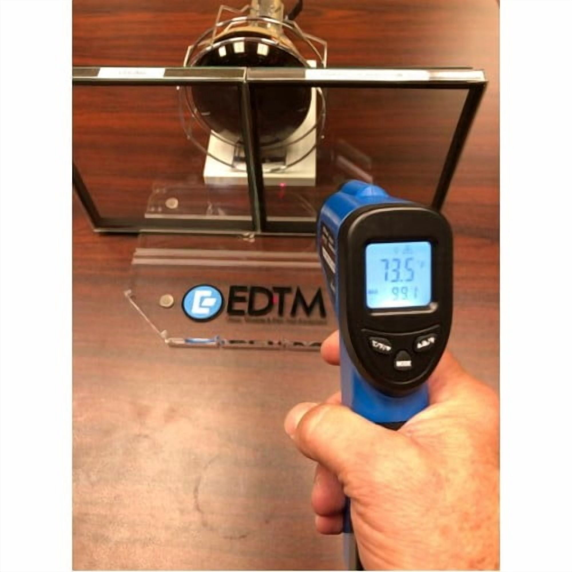 EDTM Non-Contact Infrared Laser Temperature Gun (MT1581) Economy Model, Made in USA