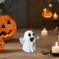 thumbnail image 7 of Halloween Ghost Figurine Resin Ghost Decor Cute Finger Statue Funny Ornaments for Halloween Decorations Christmas New Year's Gifts Porch and Indoor Home Office Desk Decor Gifts, 7 of 7