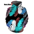 thumbnail image 5 of Sudadera con capucha de plumas con estampado 3D para hombre, sudadera con patrón colorido, moda informal de otoño, jerséis de gran tamaño, ropa de calle de manga larga, 5 of 5