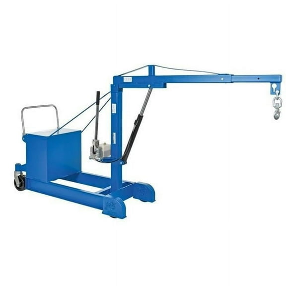 Counter Balanced Floor Crane, 500 lbs