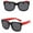 Black, variant on ZACPNCV Baby Sunglasses Skin Feel Frame Polarized UV Protection Kids Glasses for Toddler Boys Girls 4-8 Years