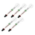 thumbnail image 1 of Runquan 5 Pieces Floating Aquarium Thermometer Double Layered Glass with Suction Cup, 1 of 8