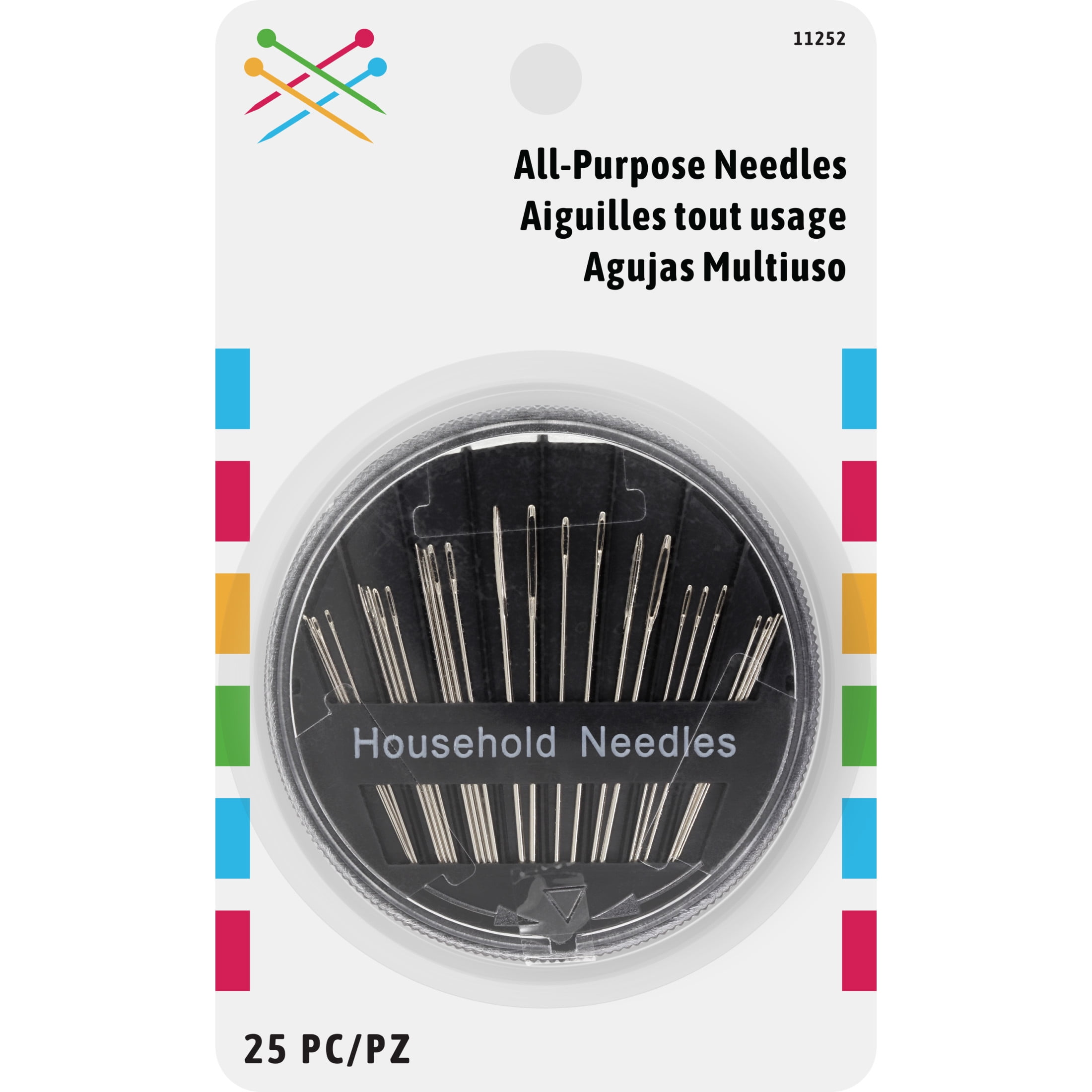 (6 pack) Hand Needle Assortment in Compact, 25 pack