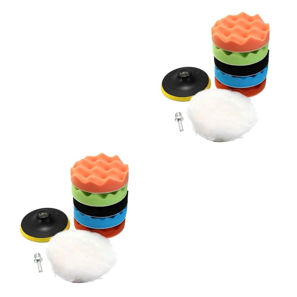 Kit de pulidor Riwesomey almohadillas de pulido autoadhesivas 4 pouces 2piezas